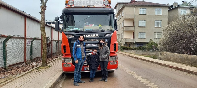 Kastamonulu çiftin hayatları "Ömrüm" adını verdikleri tırda geçiyor! Kamyon evleri oldu - Resim: 1