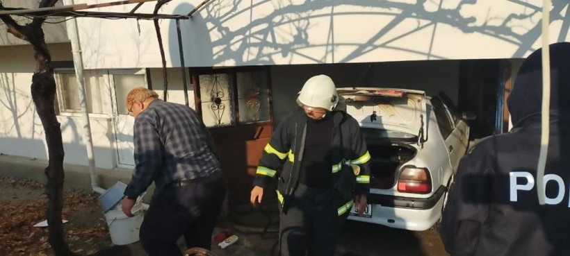 LPG tankını sökerken ölümden döndü! Sıçrayan kıvılcım patlamaya neden oldu - Resim: 2