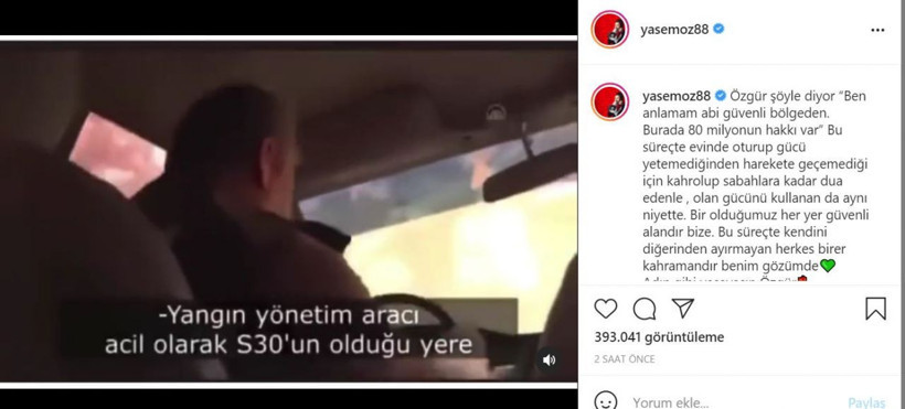 Yasemin Sakallıoğlu'ndan ağlatan video:  '80 milyonun hakkı var' dedi yangında kaldı! - Resim: 3