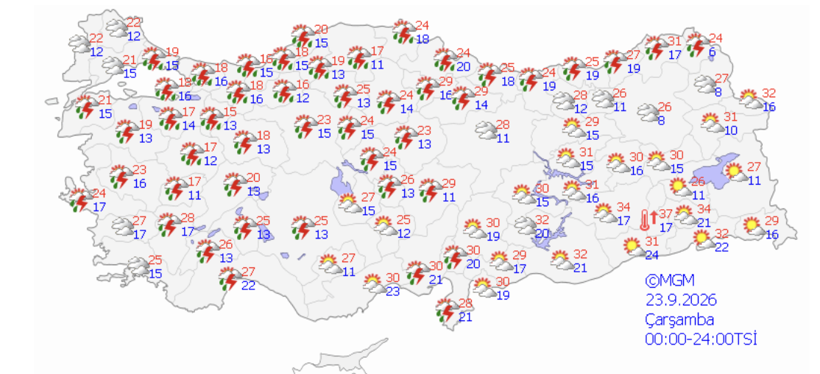 İstanbul dahil 11 ilde sağanak uyarısı! Kuvvetli yağış, sel ve fırtınaya dikkat - Resim: 9