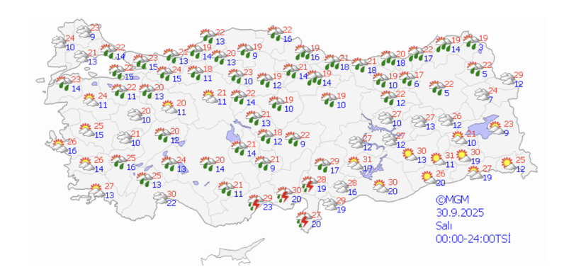 Meteoroloji saatli uyardı! 17 kentte sarı kod alarmı! Sel kapıda... - Resim: 4