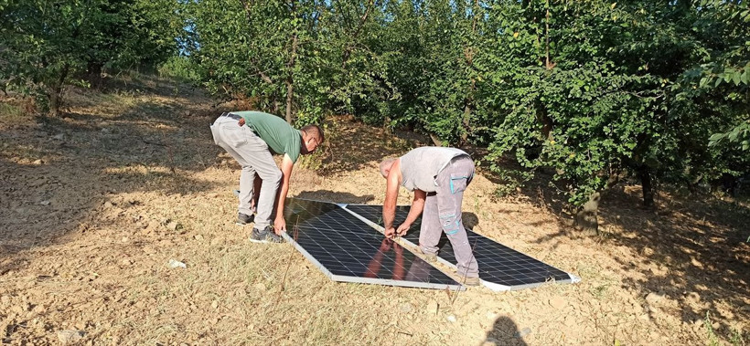 Meyve bahçesine bu sistemi kurdu, enerji maliyeti sıfıra düştü! 100 bin lira cebinde kaldı... - Resim: 2