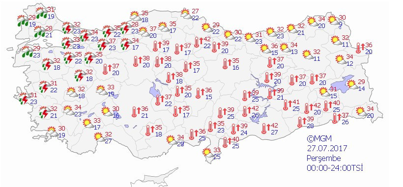 Son hava durumu İstanbul dahil 17 ile fena geliyor saati belli - Resim: 4