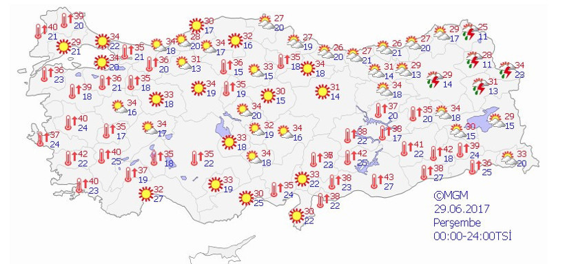 Meteoroloji alarm verdi bu iller alev alev yanacak - Resim: 4