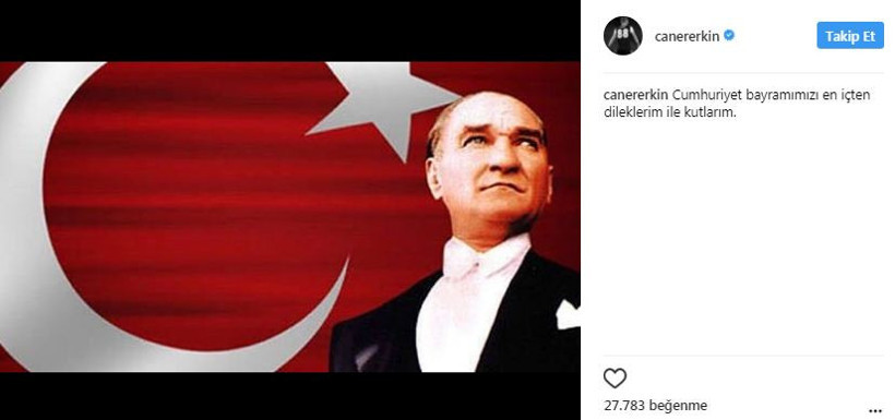 Mustafa Ceceli Cumhuriyet Bayramı'nı sosyal medyada işte böyle kutladı - Resim: 4