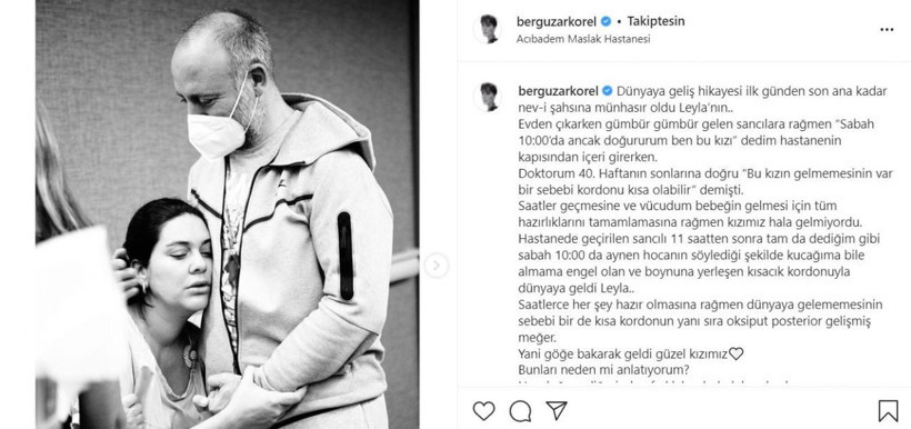 Bergüzar Korel doğum yaptı kızı Leyla'ya kavuşma mücadelesini fotoğraflarıyla anlattı - Resim: 4