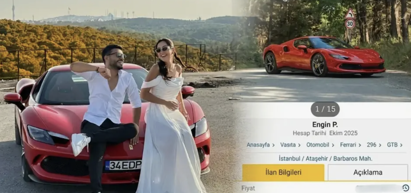 Kara para davasının simgesi olmuştu! Dilan ve Engin Polat çiftinin kırmızı ferrarisi satışa çıktı, fiyatı... - Resim: 2