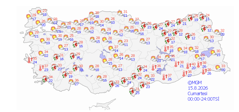 Uzman isimden sıcaklık uyarısı! Rekorlar art arda kırılacak - Resim: 13