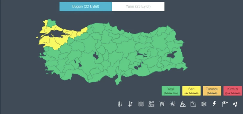 İstanbul dahil 11 ilde sağanak uyarısı! Kuvvetli yağış, sel ve fırtınaya dikkat - Resim: 8
