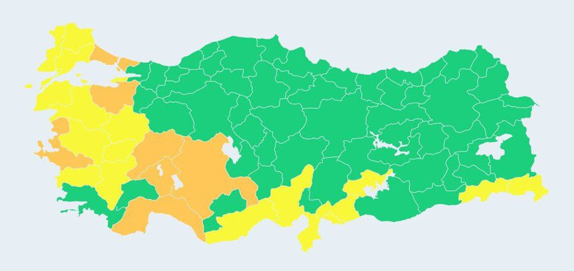 Meteorolji turuncu uyarı yayınladı! AFAD il il sayıp uyardı! İstanbul dahil 11 şehirde kar alarmı... - Resim: 3