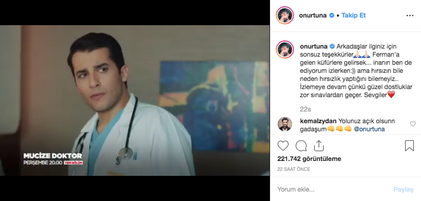 Mucize Doktor’un Ferman’ı Onur Tuna eleştirilere cevap verdi 'Küfürlere gelirsek...' - Resim: 2