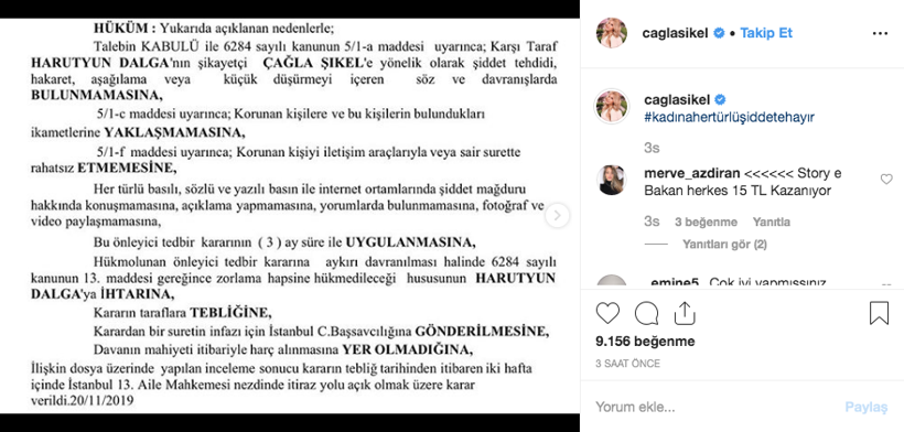 'Göğüslerini göstermemeyi öğret' videosu! Çağla Şikel'den Arto hamlesi! - Resim: 3