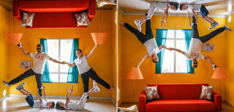 Yer Antalya... Bu evde her şey ters inanmayan gidip baksın! - Resim: 1