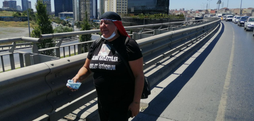 Oğlu öldürülen anne İstanbul'dan Ankara'ya yalın ayak yürümeye başladı - Resim: 1