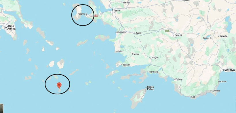 Son 48 saatte 200'den fazla deprem olduğu Santorini'nin korkunç izleri İzmir Çeşme'de çıktı - Resim: 1