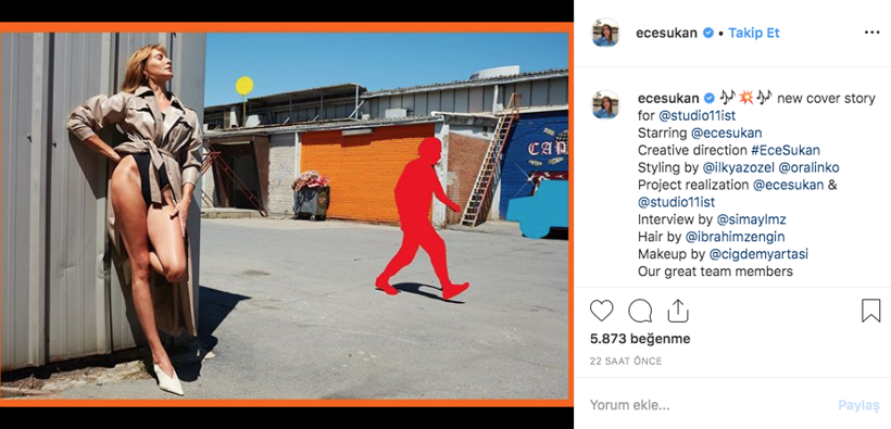 Oyuncu Ece Sükan stil ikonu kalmadı deyip seksi pozlar verdi - Resim: 1