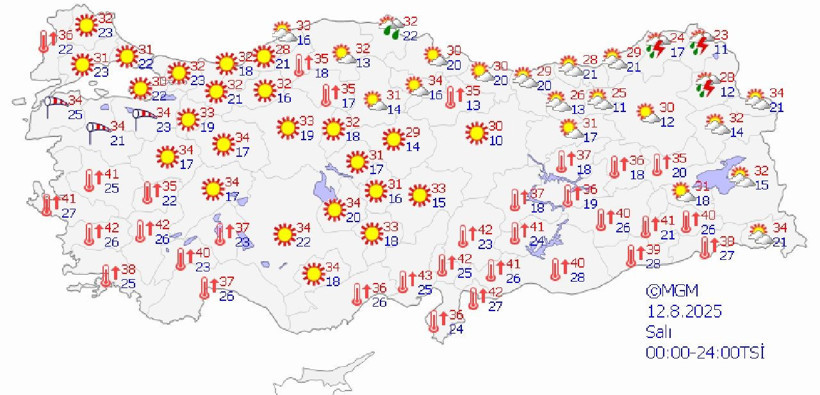 Meteoroloji deprem bölgesi ve diğer bölgeler için bir bir açıkladı.... - Resim: 2