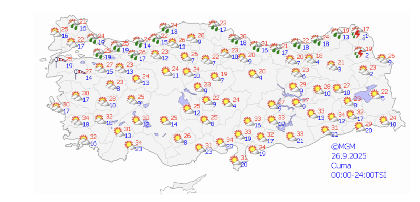 Meteoroloji alarm verdi! Bugün o kentlerde çok dikkat edin... - Resim: 4