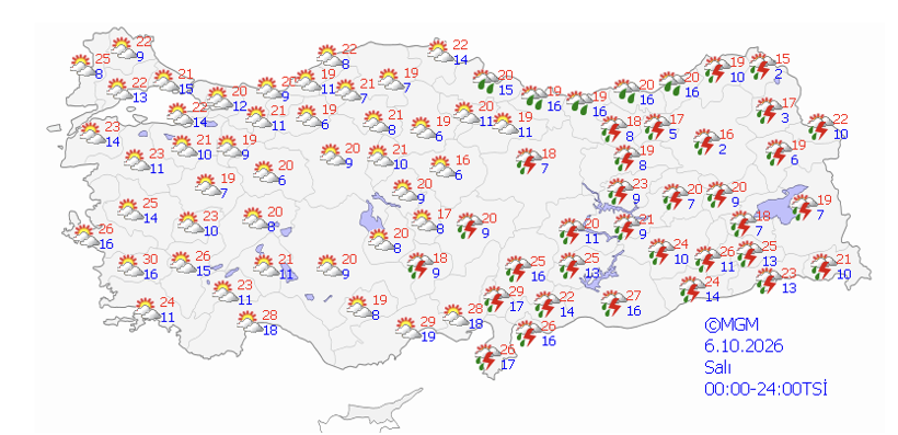 6 il için alarm! İstanbul'da saatlerce sürecek dikkat! - Resim: 9
