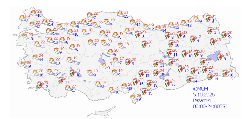 6 il için alarm! İstanbul'da saatlerce sürecek dikkat! - Resim: 8