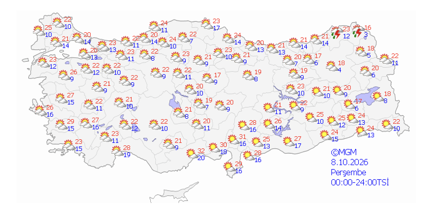 6 il için alarm! İstanbul'da saatlerce sürecek dikkat! - Resim: 11