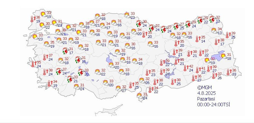 Hafta boyunca yağacak ama... Hava sıcaklıkları yeniden yükseliyor - Resim: 4