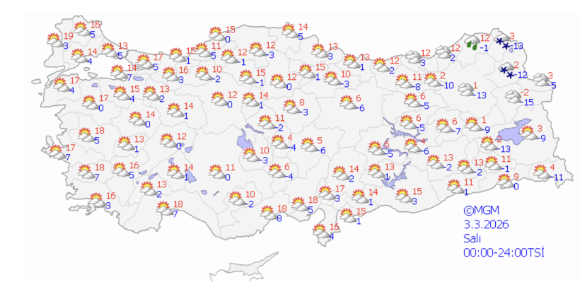 21 Kentimizde alarm! Yalancı bahar sonrası başlayan soğuk etkisini sürdürecek - Resim: 17