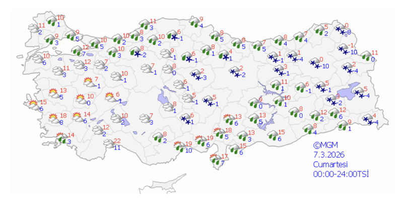 Yağış ve kar yeniden bastırıyor! O kentlerde ani hava değişimlerine dikkat! - Resim: 14