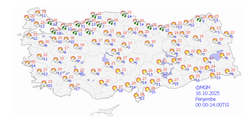Bugün yarın ve hafta sonuna dikkat! Gök gürültülü sağanak bekleniyor... - Resim: 3