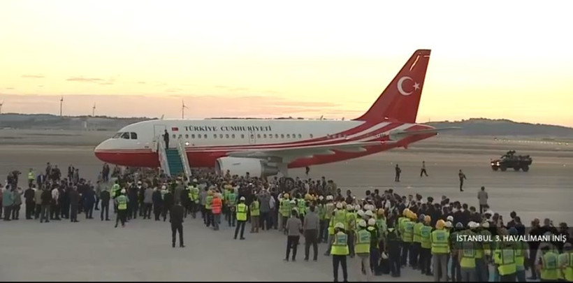Üçüncü havalimanında ilk inişi  Erdoğan yaptı - Resim: 3