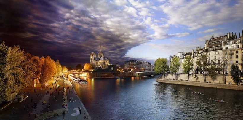 Gece ve gündüz aynı karede - Resim: 1