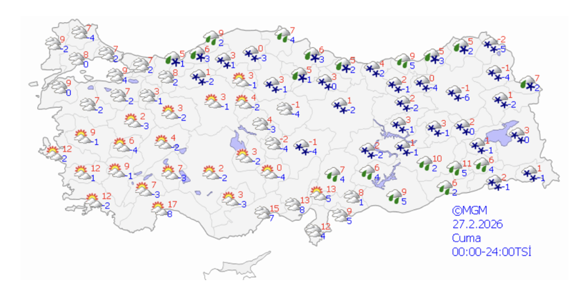 Sibirya'dan geliyor dikkat! Tarih verildi: Kar o illeri esir alacak... - Resim: 19