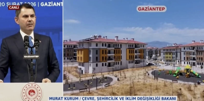 Bakan Kurum Gaziantep'te konuştu: "455 bin konutu alnımızın akıyla tamamladık" - Resim: 2