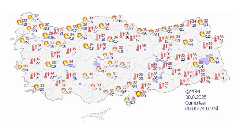 Yarın itibariyle hissedilecek! Rüzgar diniyor, sıcak hava dalgası geliyor... - Resim: 1