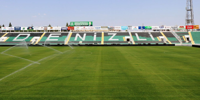 Denizli Atatürk Stadı Galatasaray maçına hazır - Resim: 1