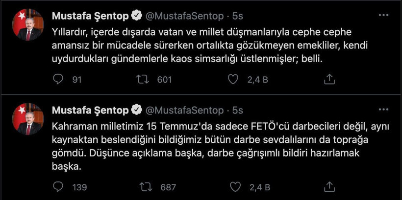 Emekli paşalardan milli iradeyi hedef alan skandal bildiri! Haddinizi bilin! Oturun oturduğunuz yerde... - Resim: 2