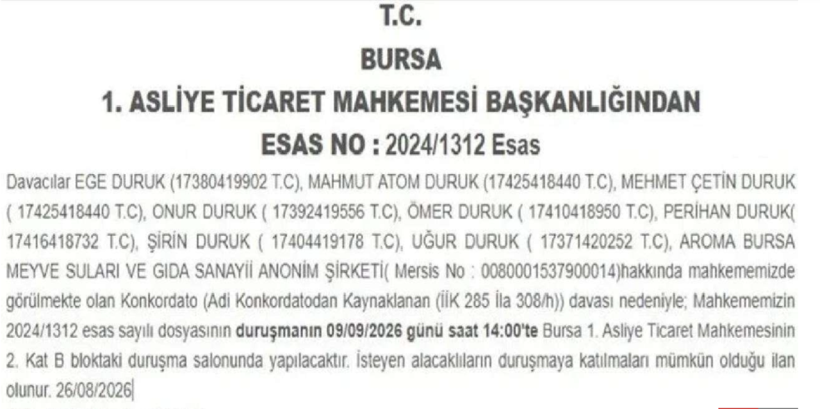 Yarım asırı aşkın meyve suyu üretiyordu! O firma iflasın eşiğinde - Resim: 5