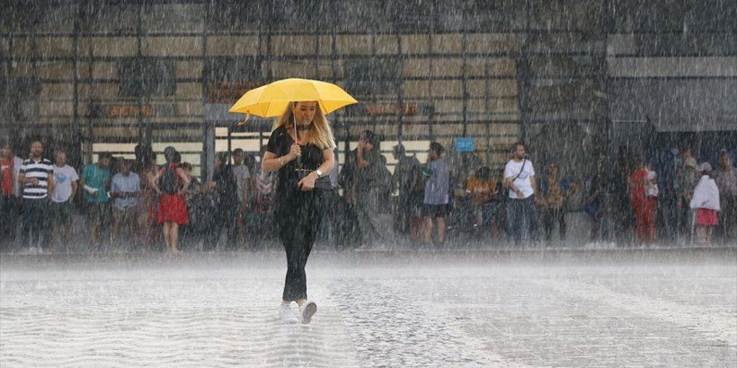 Bugün sıcaklık 15 derece düşüyor meteoroloji şiddetli yağmur alarmı - Resim: 1