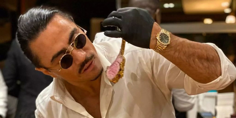 Nusret 3.1 milyon TL'lik hesap fişini paylaştı olay oldu! Bakın o yemeği kim yemiş! - Resim: 2