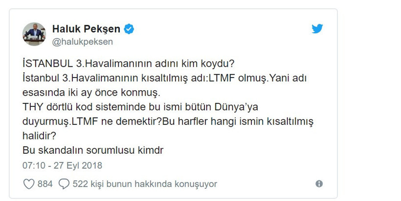 CHP'li Pekşen'den Üçüncü Havalimanı iddiası - Resim: 2