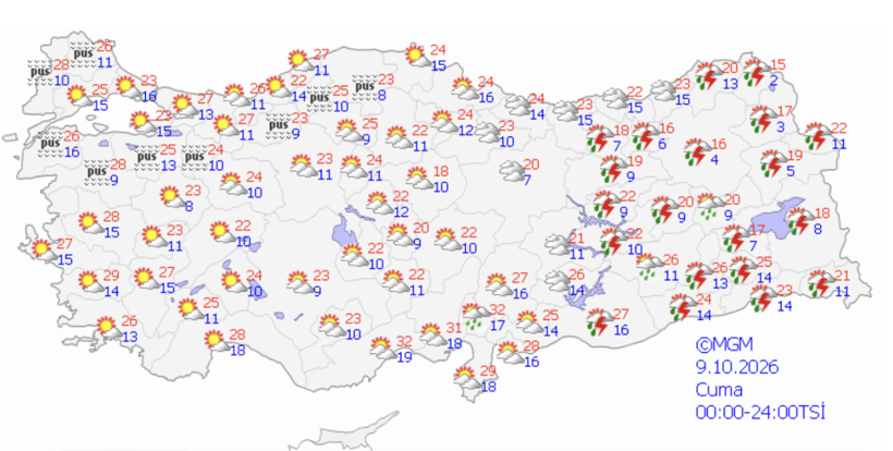 Meteoroloji'den alarm! Aniden sis bastıracak dikkat... - Resim: 6