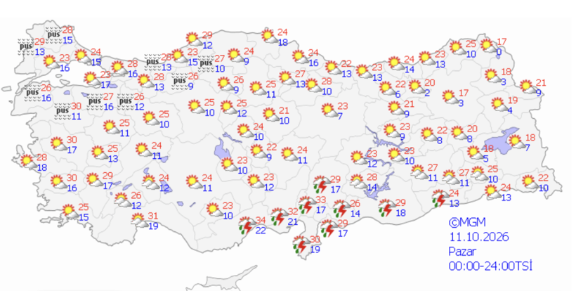 Meteoroloji'den alarm! Aniden sis bastıracak dikkat... - Resim: 8