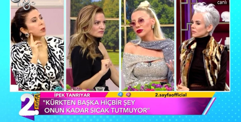 TV8 2. Sayfa canlıda Gülşah Saraçoğlu'ndan hayvanseverleri çıldırtan 'gerçek kürk' savunması - Resim: 3