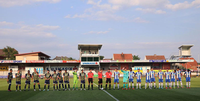 Fenerbahçe hazırlık maçında Hertha Berlin'e mağlup oldu - Resim: 1