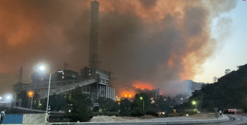 Milas Kemerköy Termik Santral yangını kabus gecesinde ünlülerden sosyal medyada isyan - Resim: 1