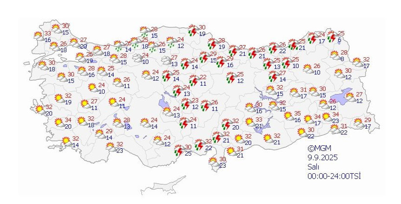 Meteoroloji'den uyarı geldi! Ankara'dan Sivas'a etkisini sürdürecek... - Resim: 2