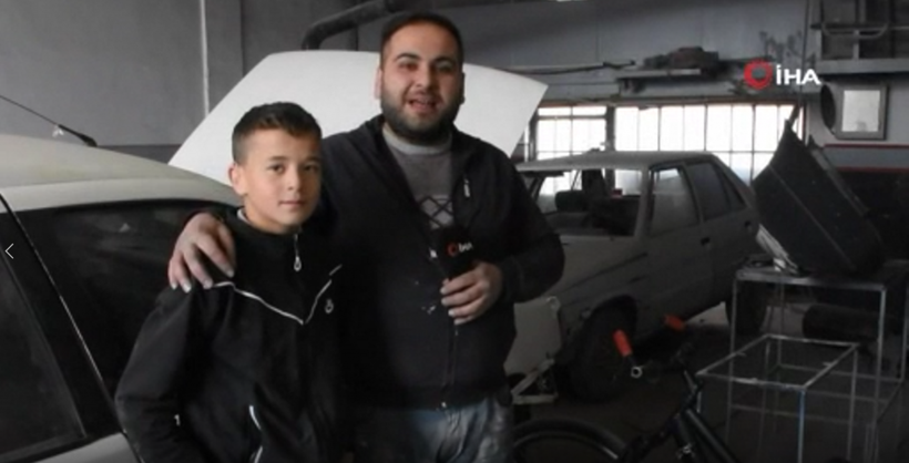 Kastamonu'da 12 yaşında hurdalardan yaptı! Sokakta onu gören şaştı kaldı: Önce güldüm, sonra bir gün... - Resim: 1