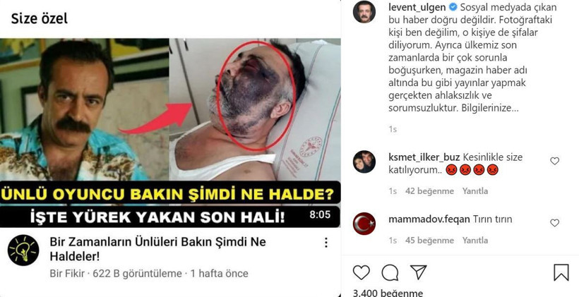 Levent Ülgen o paylaşıma çıldırdı: Fotoğraftaki kişi ben değilim, yapmayın! - Resim: 2