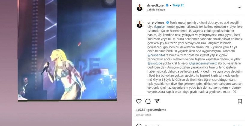 Gülşen'e eski sevgilisi Erol Köse'den destek: Don sütyen çıkılmaz diyenlere, yobazlara kapak olsun - Resim: 4