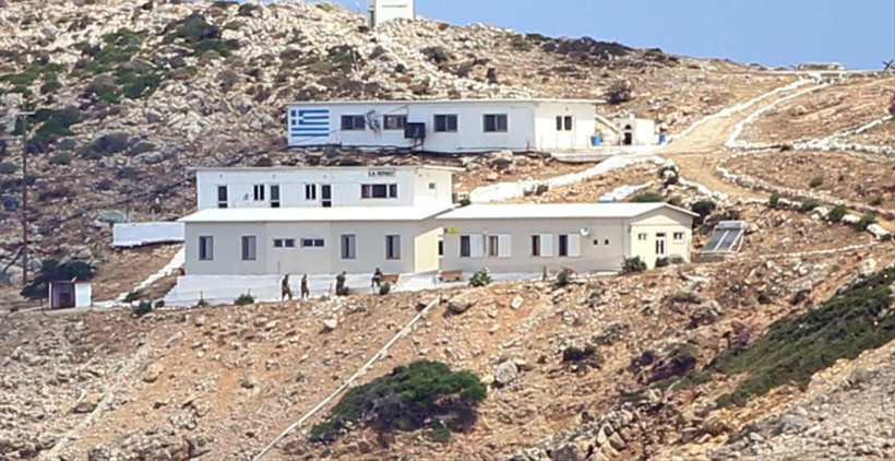 Yunan'ın Bodrum'un burnunun dibinde yaptığına bakın! AA görüntüledi savaşa hazırlık - Resim: 1